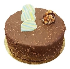 2-3 Kişilik Sade ve Yoğun Çikolatalı Yaş Pasta