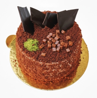 Çikolatalı 6-9 Kişilik Özel Seri Pastası